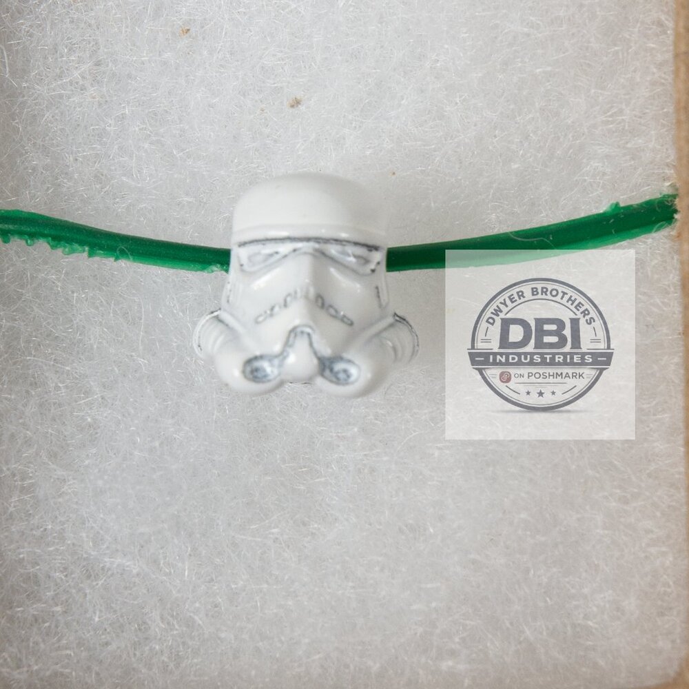 Pandora Star Wars Stormtrooper Charm White Enamel 925 ALE